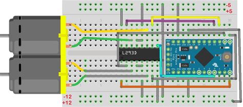 How To Control Dc Motors With An Arduino And An L293d Motor Driver