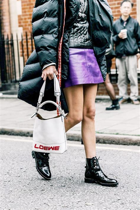 The Coolest Way To Wear Leather Skirts This Winter Street Style