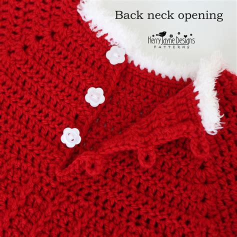 Santa Bell Dress Crochet Pattern Uk Kerry Jayne Designs Ltd