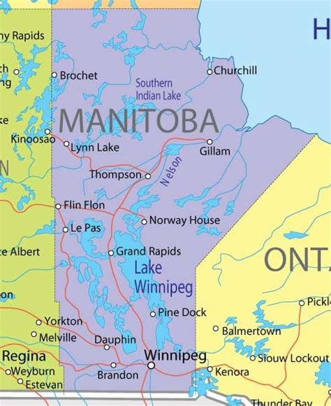 Maps Of Canada Map Of Canada Canada Maps Online Manitoba Canada