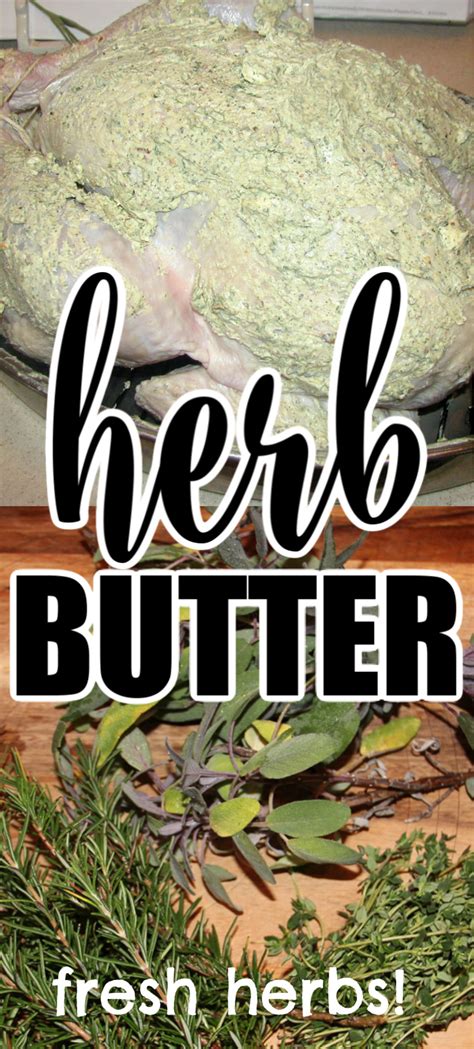 herb butter recipe southern food and fun