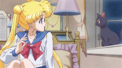 Sailor Moon Crystal Act1 Usagi Sailor Moon Usagi And Luna Sailor