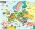 Labeled Map Of Western Europe | secretmuseum