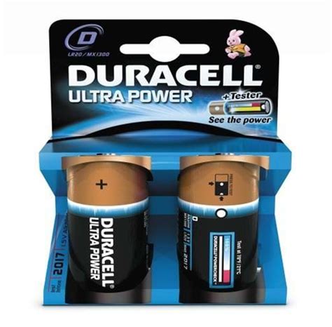 Duracell Ultra D Lr20 Mn1300 2 Pack Batterie D Alkalisch