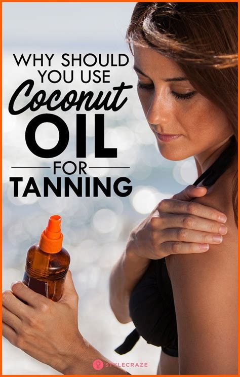 How To Use Coconut Oil For Tanning Coconut Oil For Tanning Coconut Oil For Skin Coconut Oil