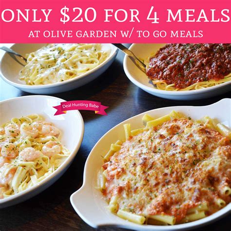 7 cobblers hall road, newton aycliffe, england dl5 4sf. OMG! Only $20 for 4 Meals @ Olive Garden w/ To Go Meals ...