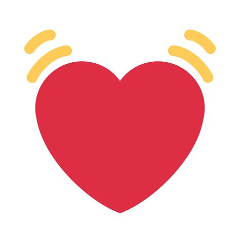 Beating Heart Emoji - What Emoji 類