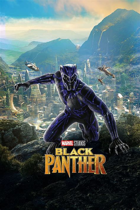 Black Panther 2018 Marvel Movie Poster Guerra Hd Phone Wallpaper Peakpx