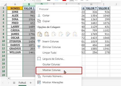Como Desocultar Colunas E Linhas No Excel Reexibir Ninja Do Excel