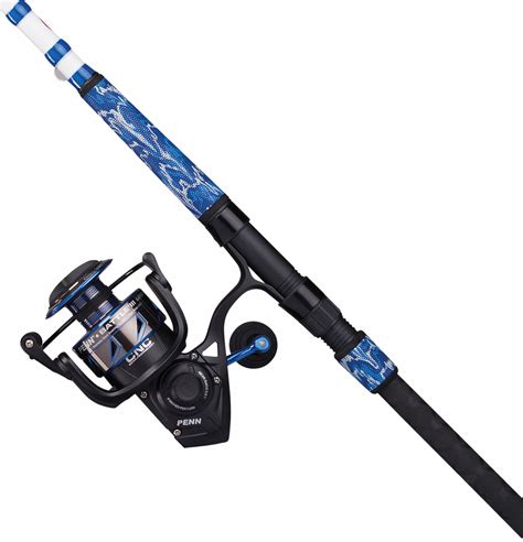 The penn battle 2000 6' combo includes a machined and anodized aluminum superline spool that comes with a rubber gasket so there is no need for mono backing or tape, allowing anglers to tie superlines directly to the spool. Penn BTLIII6000LE902MH Battle III LE Spinning Combo ...