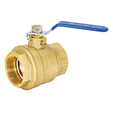 Eastman Brass 2 In Iron Pipe Size X 2 In Iron Pipe Size Ball Valve In