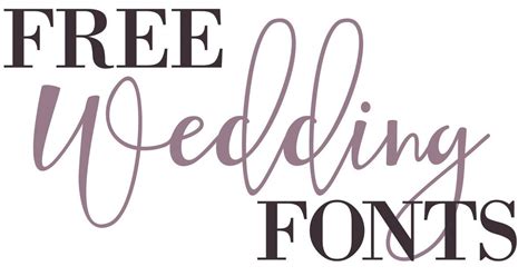 The Free Wedding Font Is Displayed On A White Background