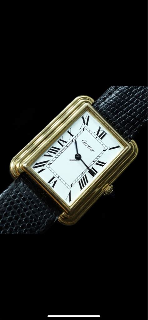 Cartier Vintage Stepped Case Ref 15716 Luxury Watches On Carousell