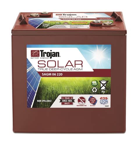 Battery Power Online Trojan Battery Launches New Solar Agm Line Of