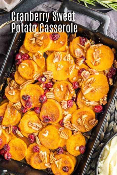 Cranberry Sweet Potato Casserole Recipe Home Made Interest