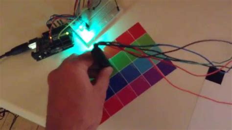 Arduino Color Sensor With Ldr And Rgb Led Youtube