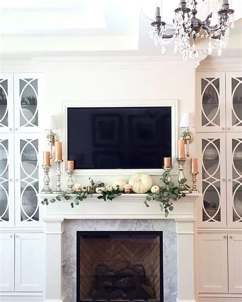 Fireplace Mantel With Tv Decor Ideas Phillips Milagro