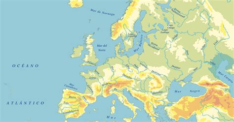 En Nuestra Clase De Primaria Hidrografía De España Y Europa