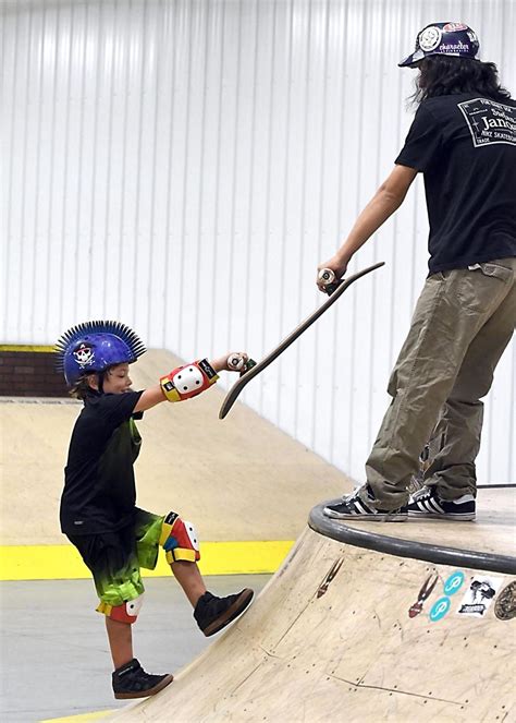 Learning tricks a treat for new skaters at YMCA skate camp | News 