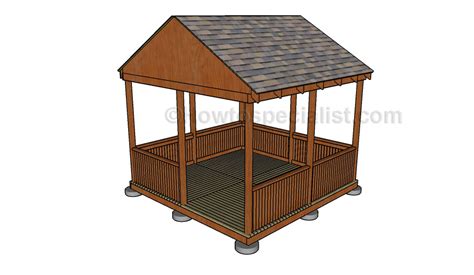 How To Make A Gazebo Howtospecialist How To Build Step By Step Diy