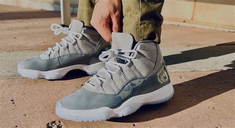 Wearing Nikes Air Jordan 11 Cool Grey Best Sneaker Of 2021