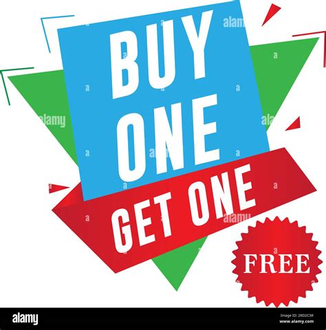 Buy One Get One Free Vector Concept Illustration In Flat Style Special