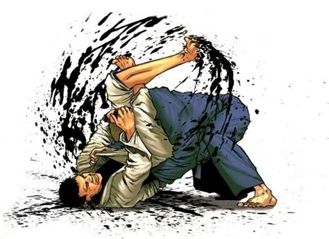 Bjj Art Of Fighting Fighting Poses Fighting Drawing Judo Karate