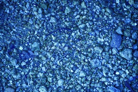 Ultra Blue Pebble Surface Stone Texture Or Rock Backdrop Ground