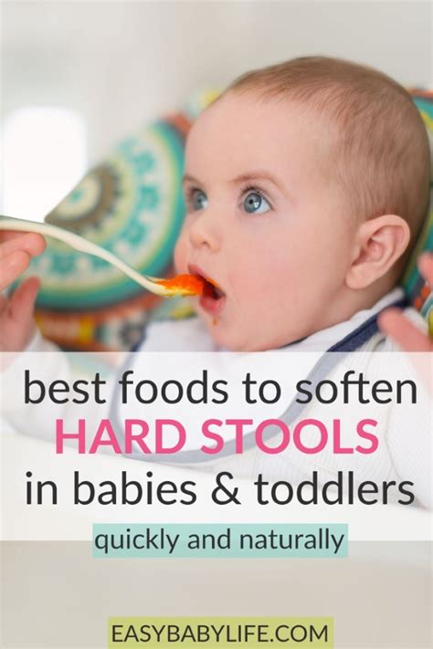 Best Foods To Soften Hard Stools In Babies And Toddlers Quickly And