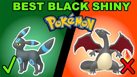 Viewers Choice The Best Black Shiny Pokemon Youtube