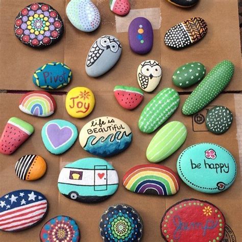 Creative Easy Rock Painting Ideas For Beginners I Love Painted Rocks