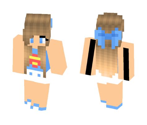 Download Supergirl ~blonde~ Minecraft Skin For Free Superminecraftskins