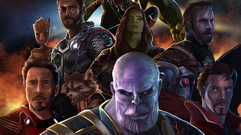 4k Avengers Infinity War Art Hd Superheroes 4k Wallpapers Images