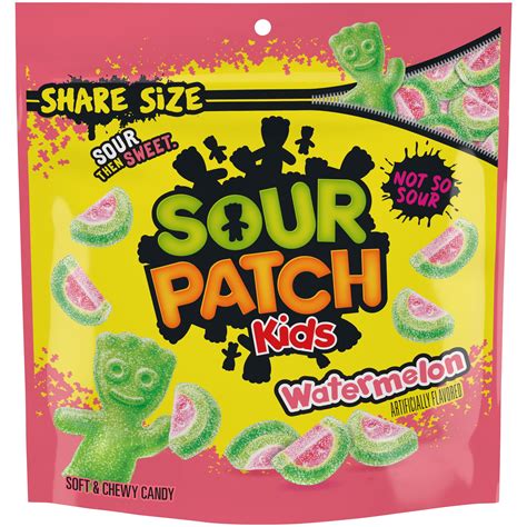 Sour Patch Kids Watermelon Soft And Chewy Candy Share Size 12 Oz