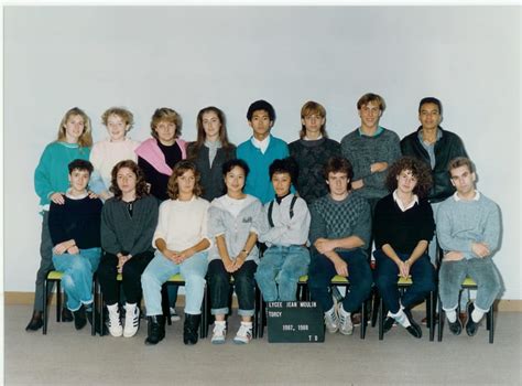 Photo De Classe Terminale D De Lyc E Jean Moulin Copains