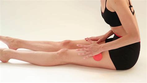 Massage The Thighs With The Flx Infinity Ball Youtube