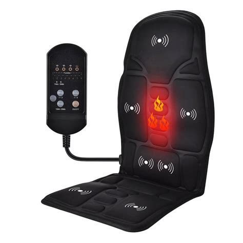 Electric Vibrating Car Massage Massage Chair Mat Portable Massager Cushion Home Infrared Heating