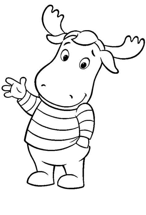 Coloring Page The Backyardigans Uniqua And Tyrone Col