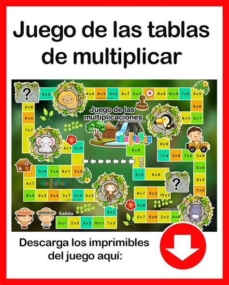 Juegos Para Aprender Las Tablas De Multiplicar Para Ninos De Primaria