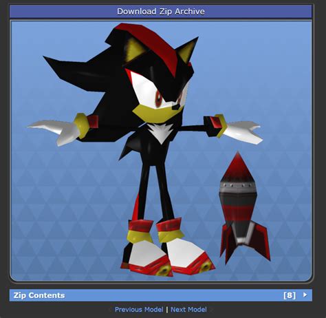 Shadow Android Skin Sonic Adventure 2 Requests