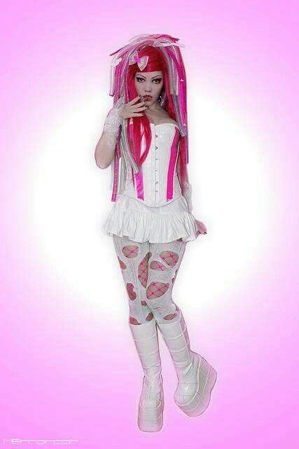 Pin By Picture Perfect Nightmare On Cybergoth Cybergoth Rave Wear