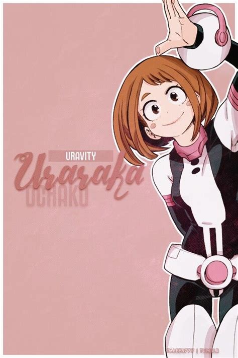 Uraraka Ochako Personajes De Anime Fotos En Caricatura Fondo De Anime