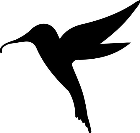 Hummingbird Bird Shape Svg Png Icon Free Download 74717