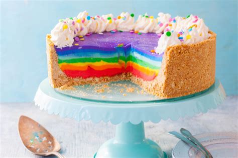 Rainbow Cheesecake Recipe Is No Bake And Gelatin Free Eating Richly