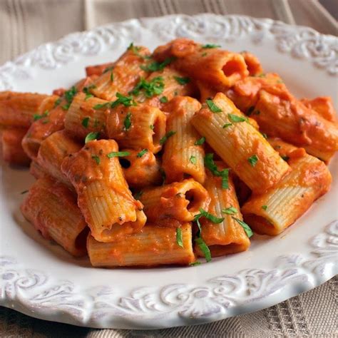 Docs Tomato Cream Sauce With Penne Pasta Just A Pinch Recipes