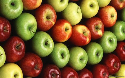 Red And Green Apples Hd Wallpaper Windows 10 Wallpapers