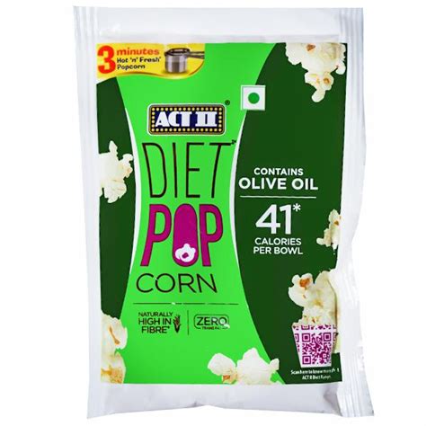 Buy Act Ii Instant Diet Popcorn 70 G Online At Best Price In India