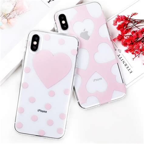 Pink Love Heart Iphone Case Iphone Cases Bling Iphone Cases For Girls