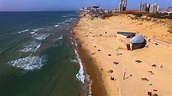 Rishon LeZion Beach ISRAEL - YouTube