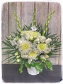 Memorial Flower Arrangement Ideas Heavenly grace sympathy arrangement ...